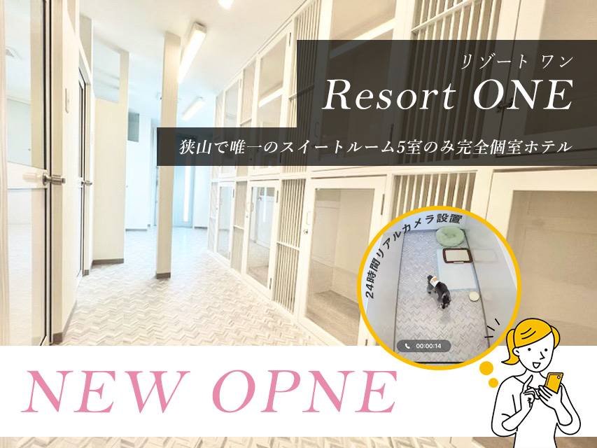 Resort ONE（リゾートワン）大阪狭山市で唯一のスイートルーム5室のみ完全個室ホテル